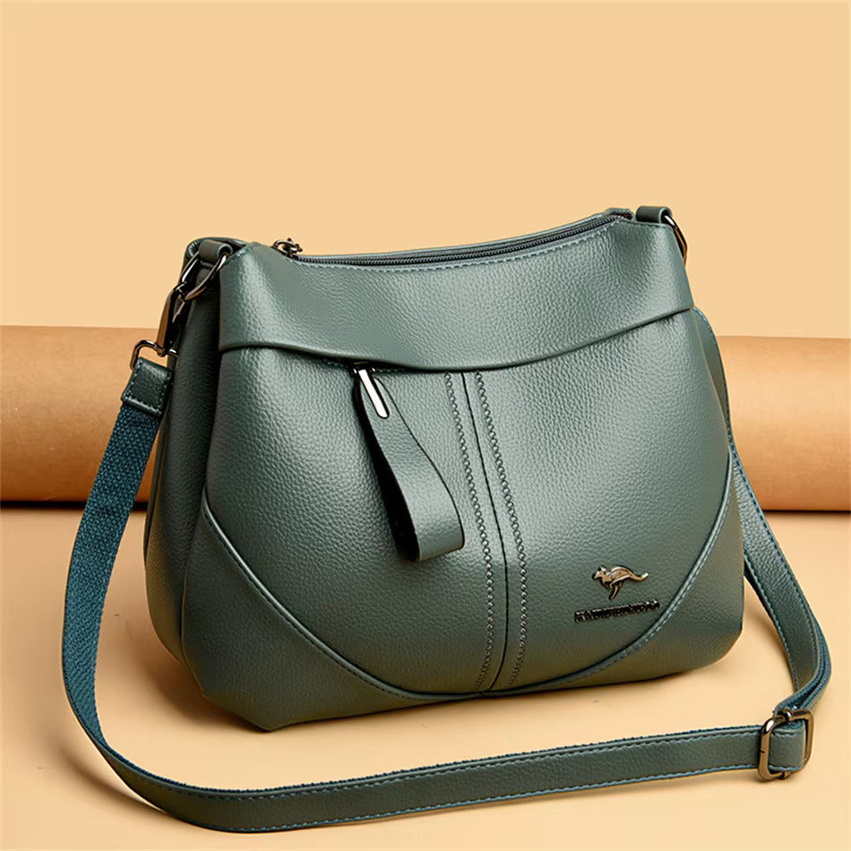 Savine™ | Soft Leather Messenger