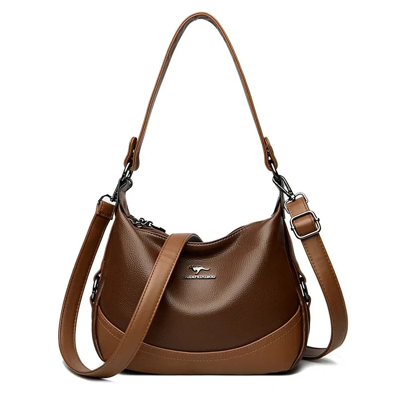 Mara™ | Dual-Tone Shoulder Bag