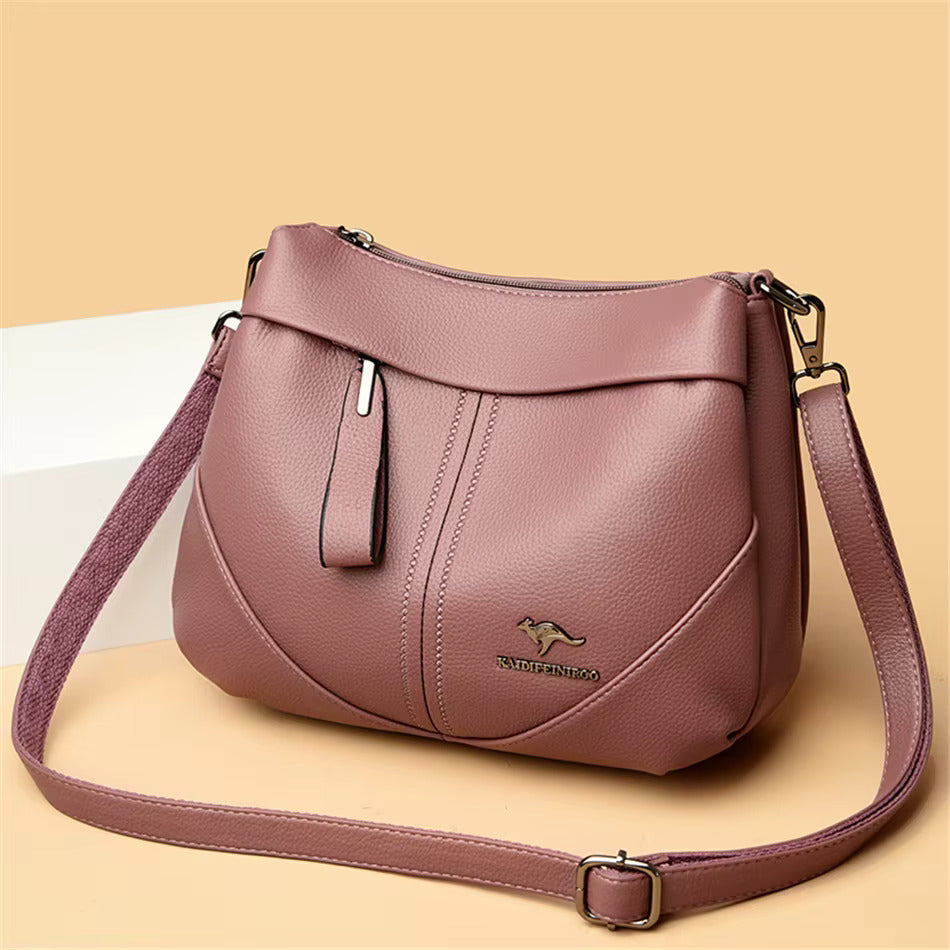 Savine™ | Soft Leather Messenger