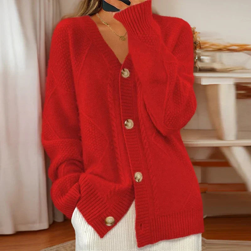 Éloise™ | Cable-Knit Cardigan