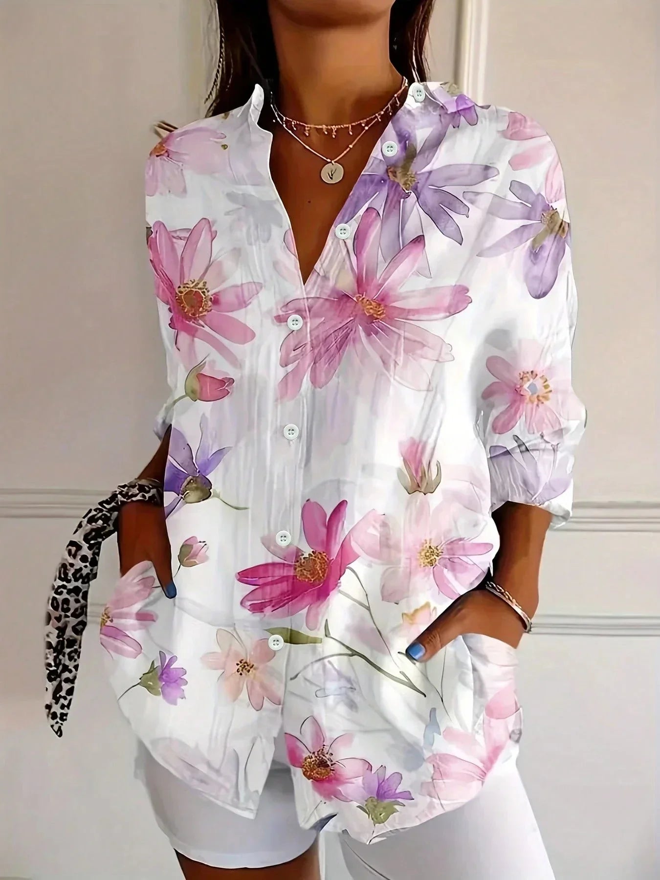 Astrid™ | Colourful Blouse