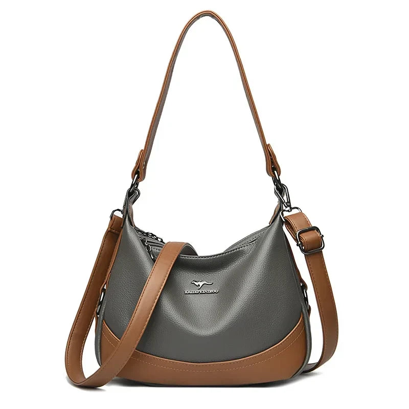 Mara™ | Dual-Tone Shoulder Bag