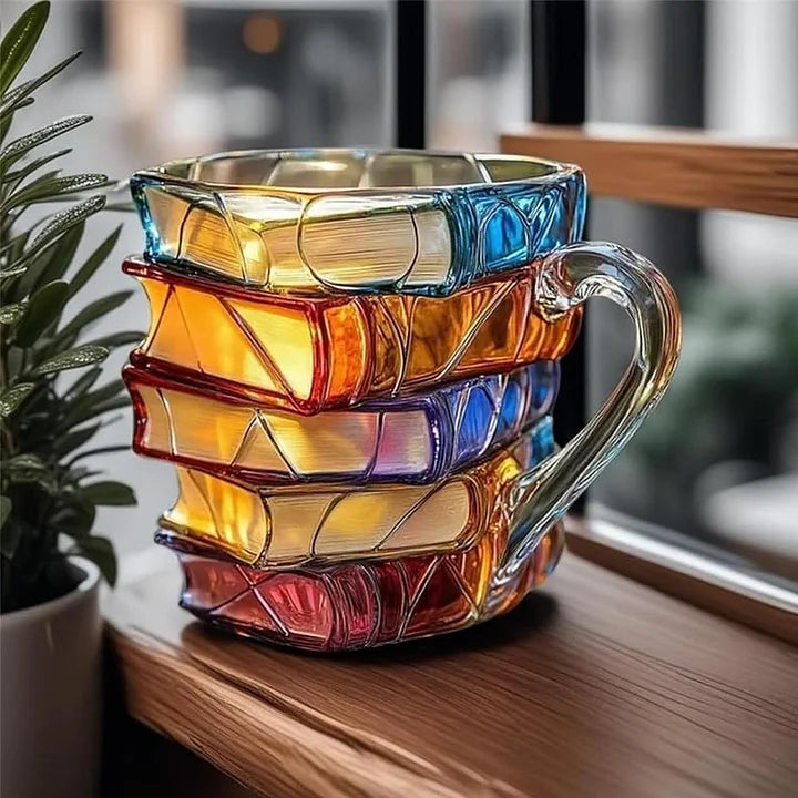 MugArt™ | Mug with Painted Book