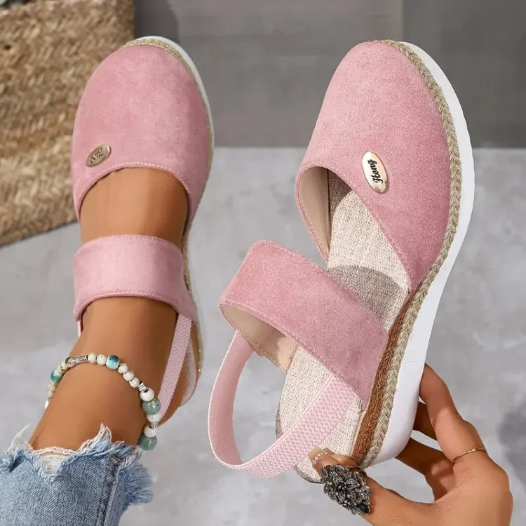 Antonia™ | Orthopedic Platform Sandals – Breathable & Supportive