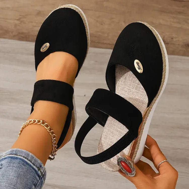 Antonia™ | Orthopedic Platform Sandals – Breathable & Supportive