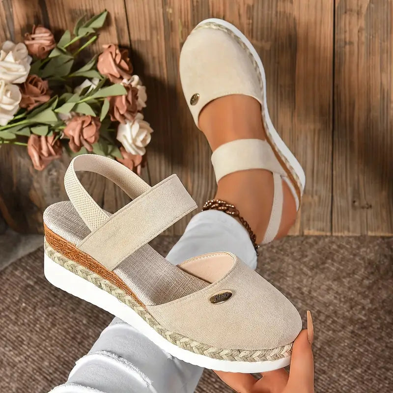 Antonia™ | Orthopedic Platform Sandals – Breathable & Supportive