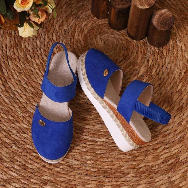 Antonia™ | Orthopedic Platform Sandals – Breathable & Supportive