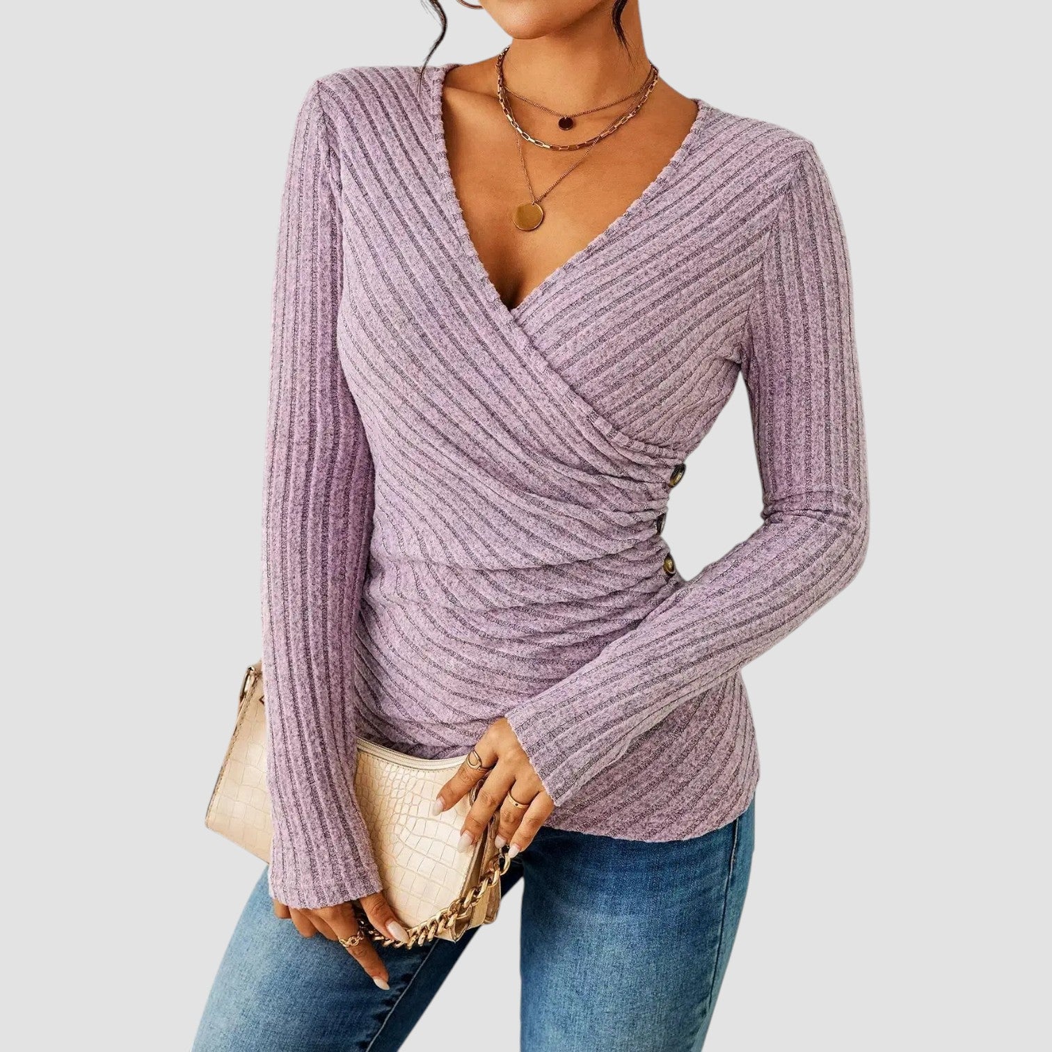 Aurora™ - Tummy Tucking Long Sleeve Top