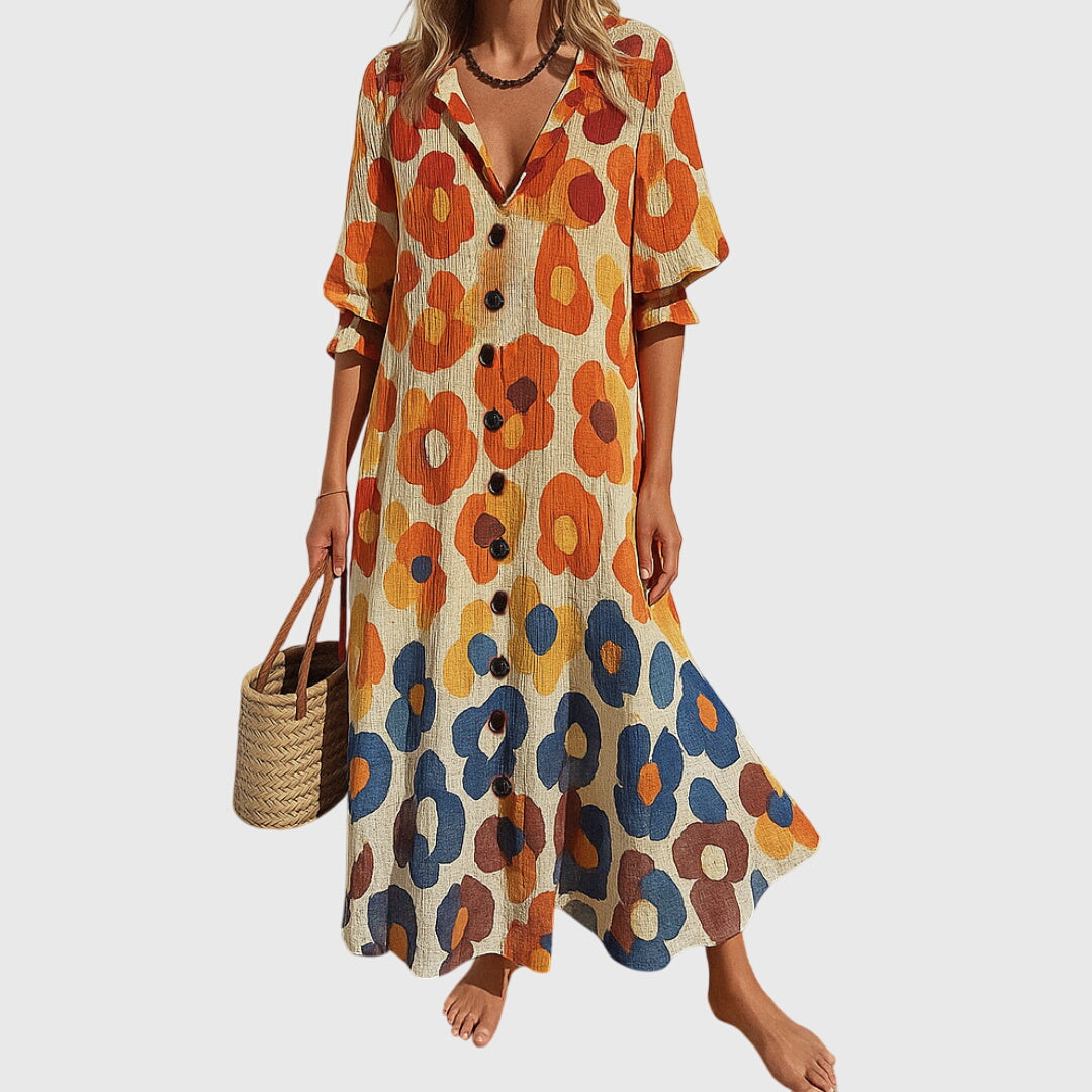 Jasmine™ | Robe amincissante élégante