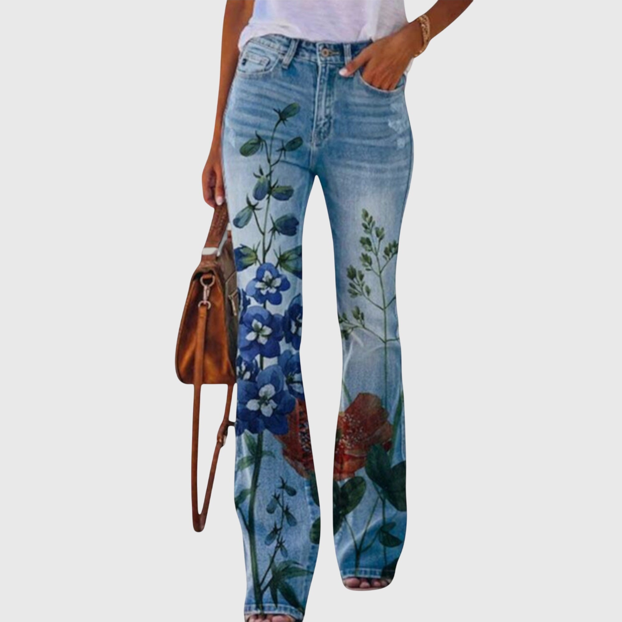 Flora™ | Pants with Flowers
