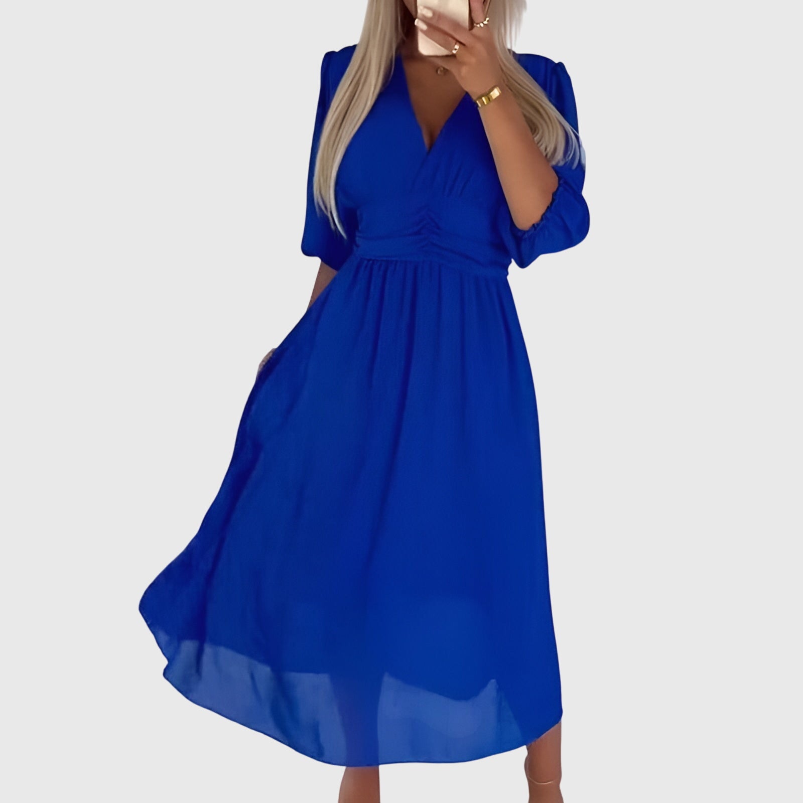 Chloé™ | Robe légère en mousseline soyeuse