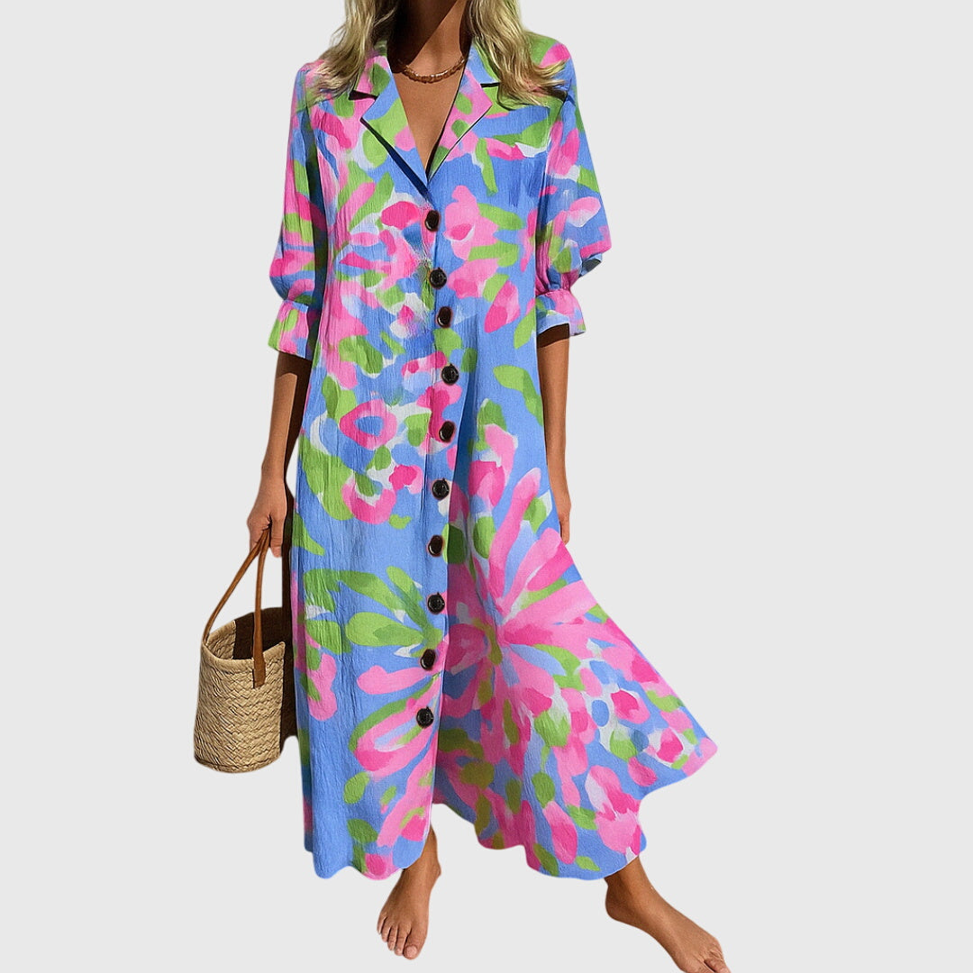 Jasmine™ | Robe amincissante élégante