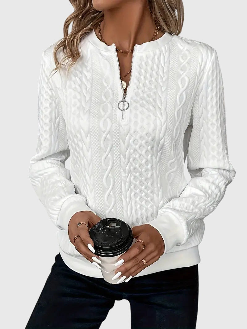 Nora™ | Pull avec fermeture éclair
