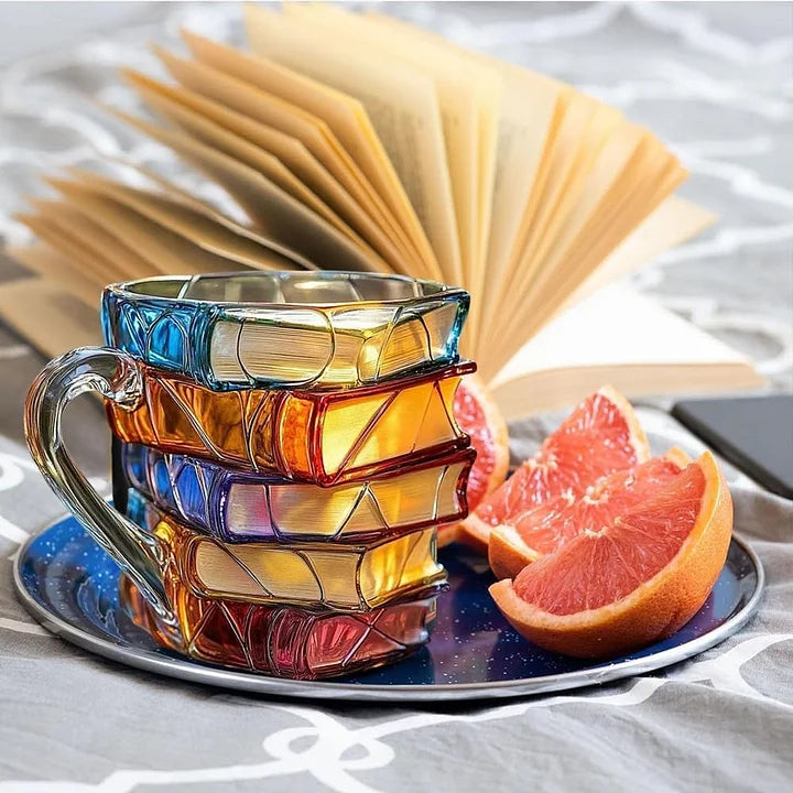 MugArt™ | Mug with Painted Book