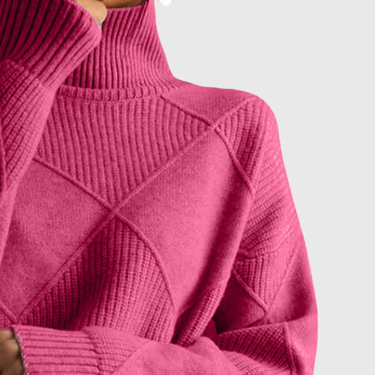 Angela™ | Pull à col roulé
