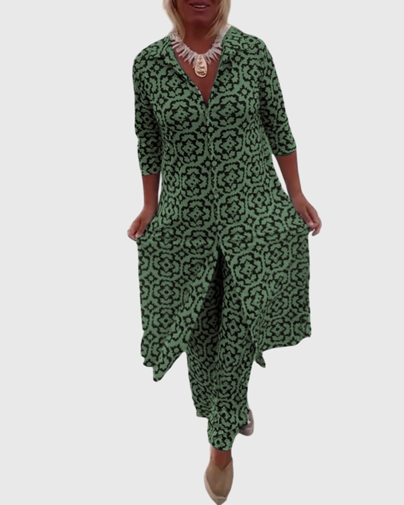 Gabriella™ | Ensemble deux pièces élégant et vintage