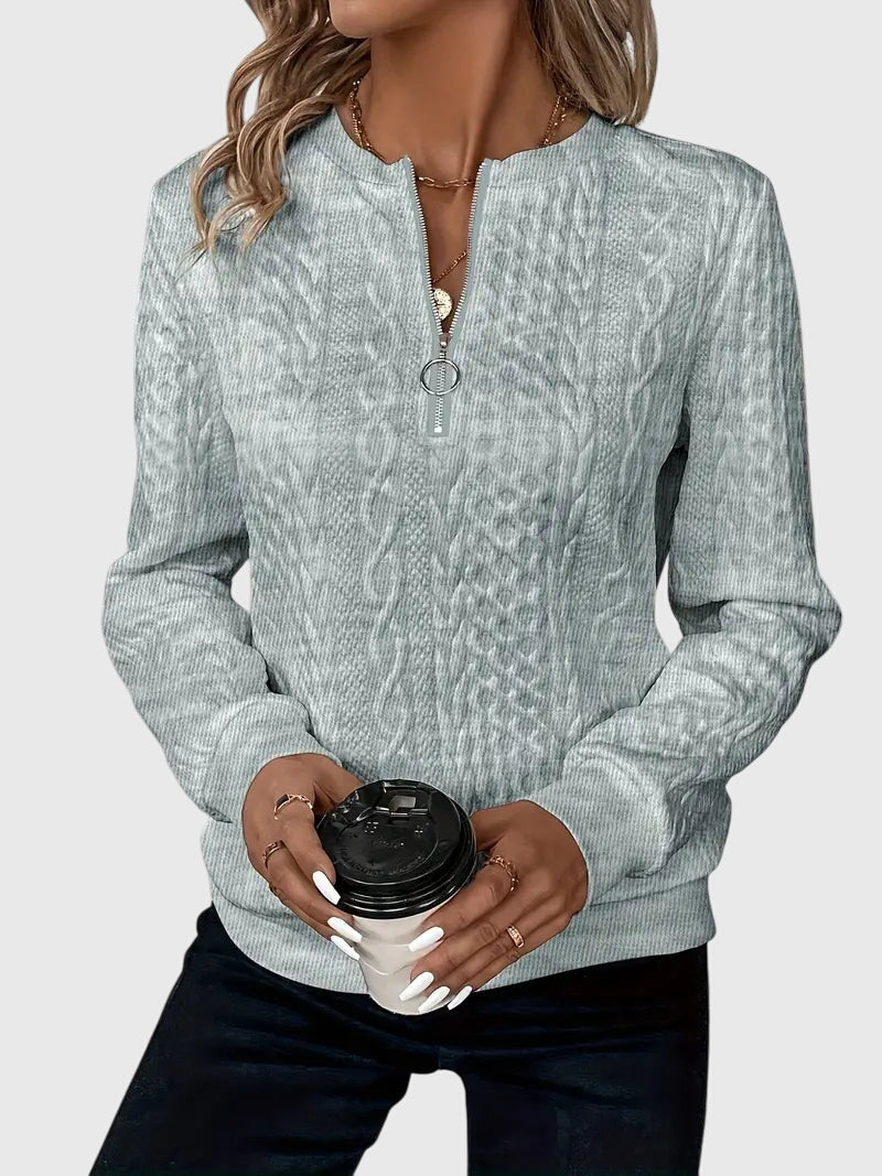 Nora™ | Pull avec fermeture éclair