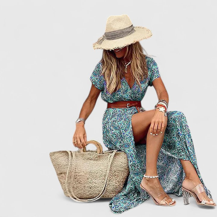Lorraine™ | Robe longue bohème élégante