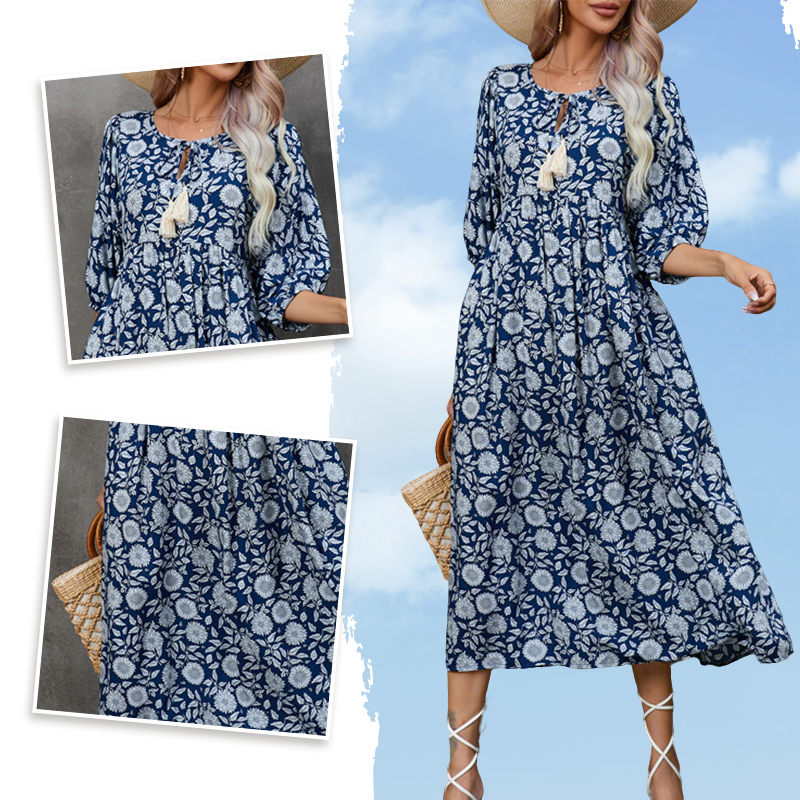 Alessandra™ | Flowing Boho Maxi Dress