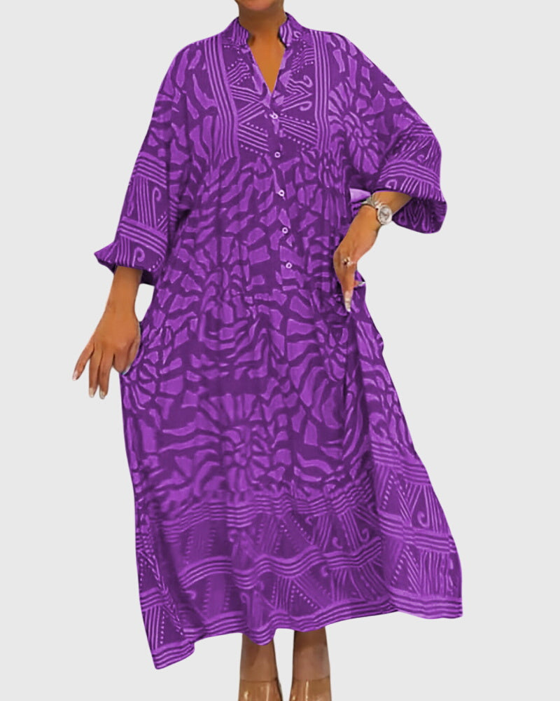 Mckinley™ | Robe longue à imprimé élégant