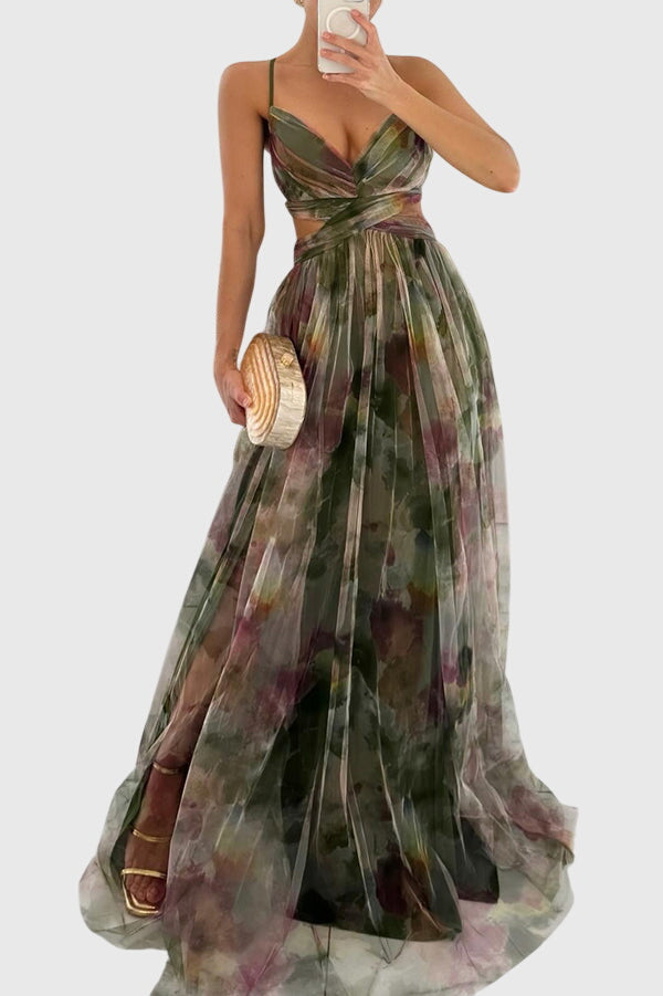Giselle™ | Robe longue fleurie