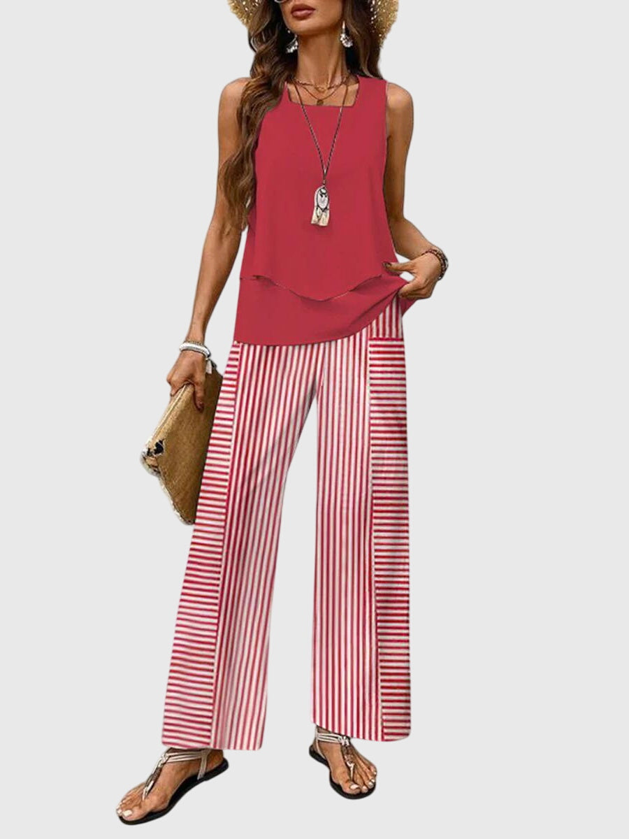 Brenda™ | Ensemble élégant d'été 2 pièces