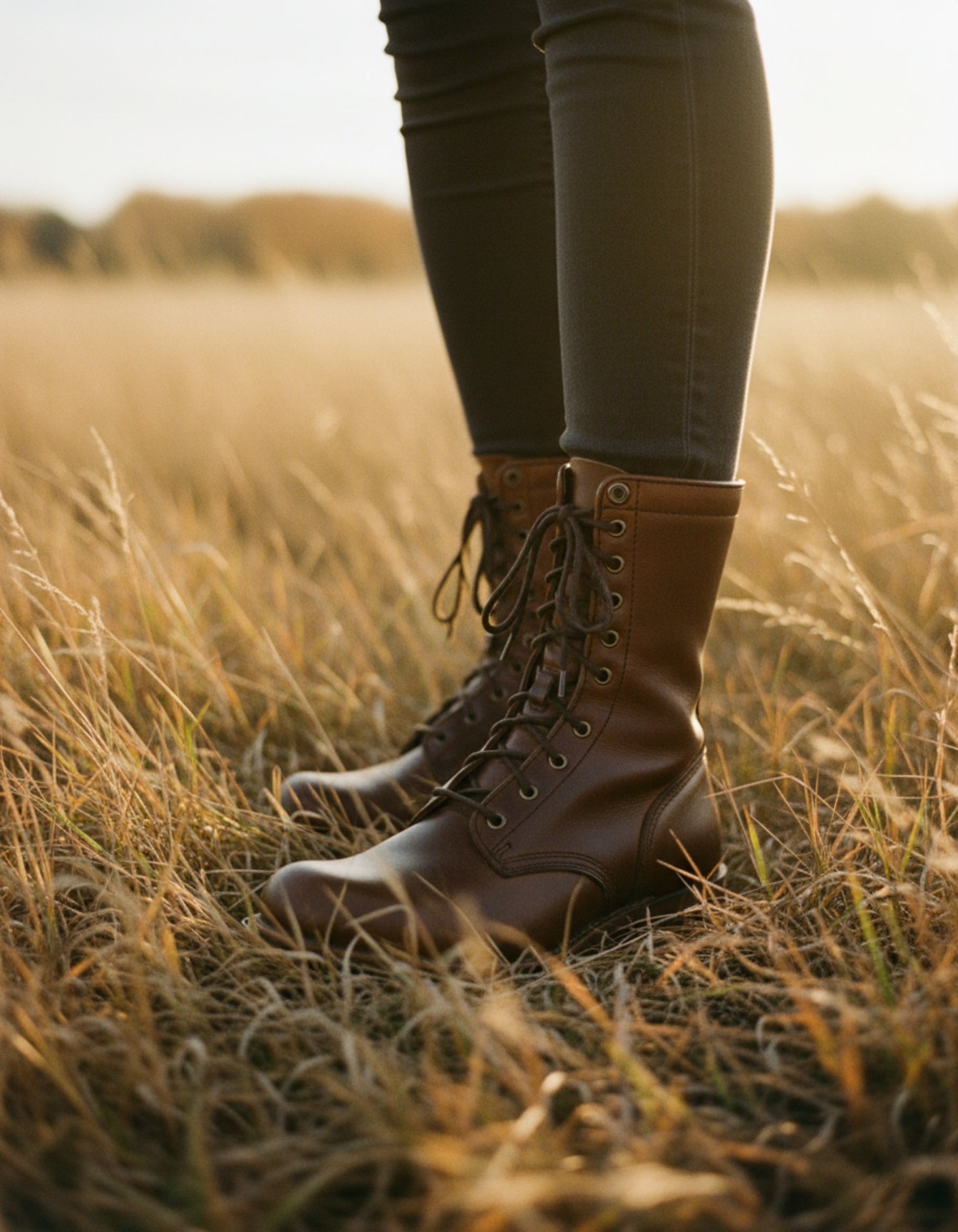 Heritage Leather Lace-Up Boot