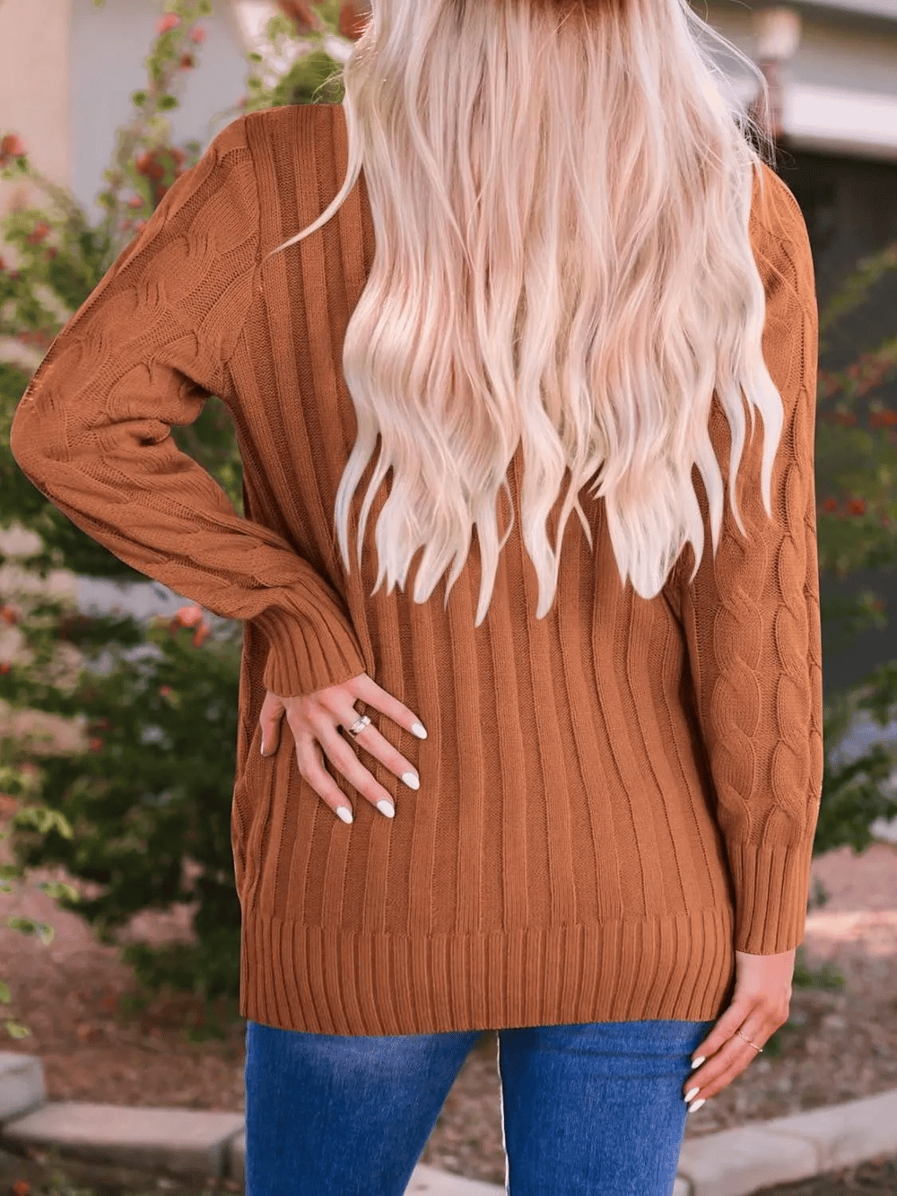 Claudia™ | Cozy Cable Knit Cardigan