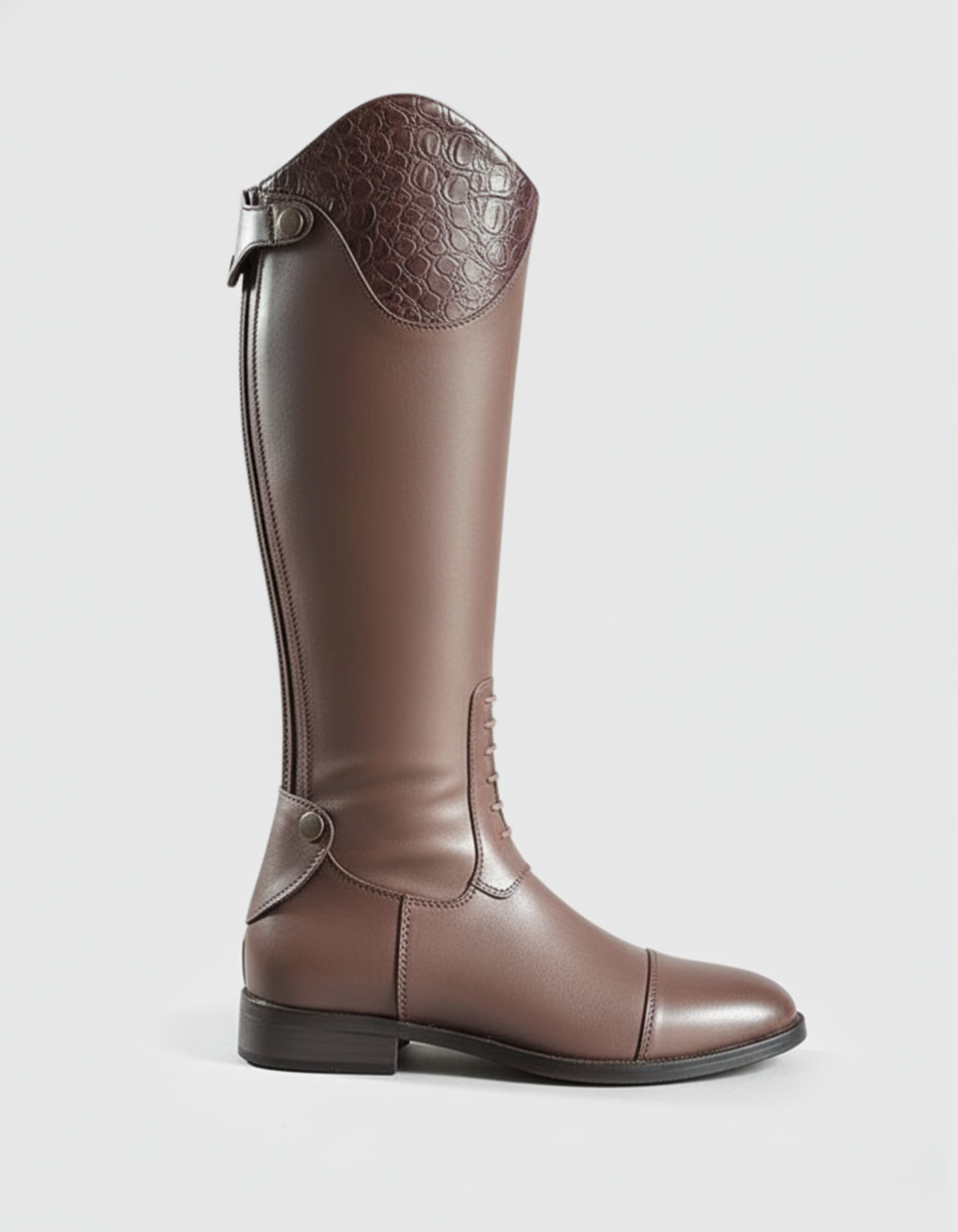 Heritage Croc Accent Tall Boots