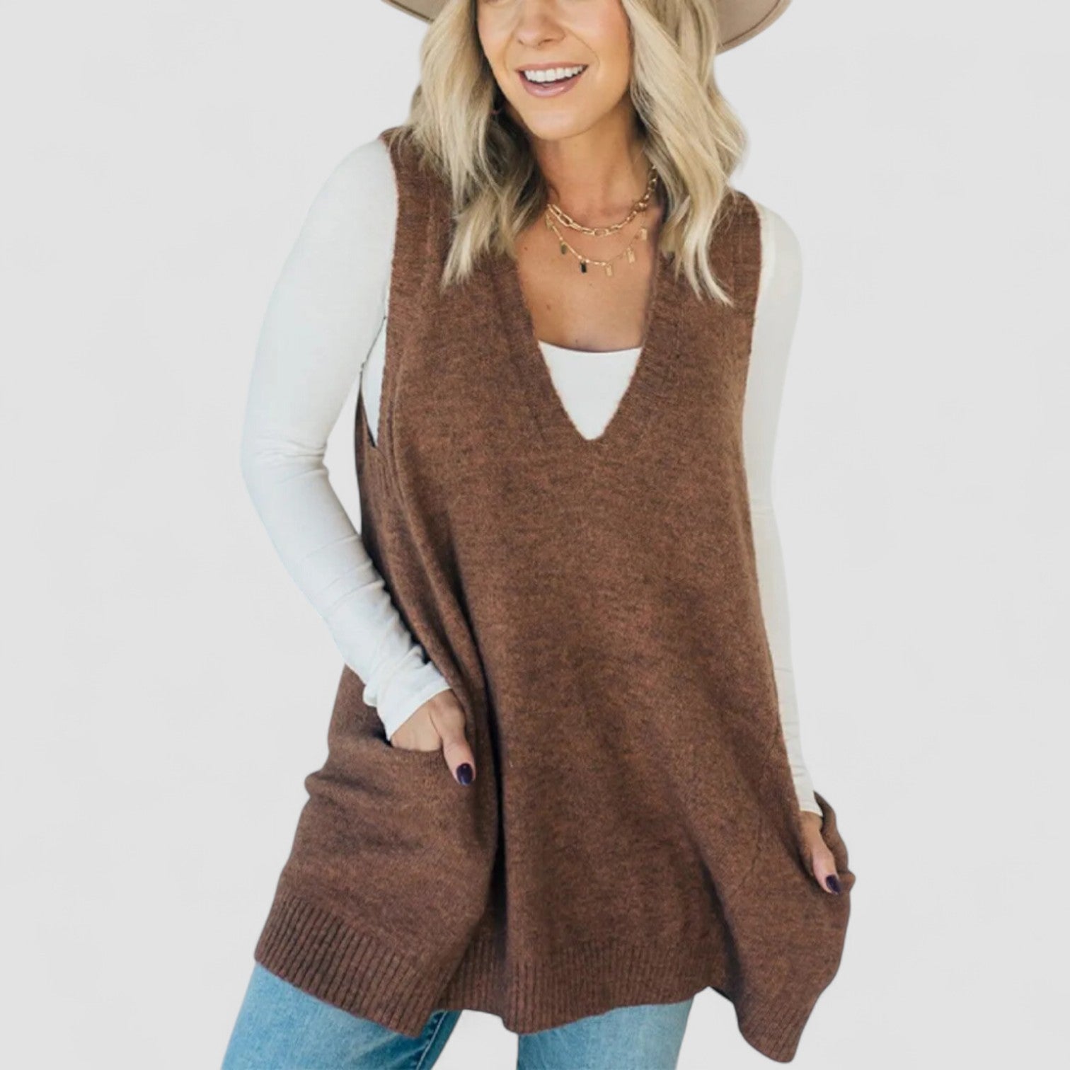Arola™ | Cozy Knit Vest