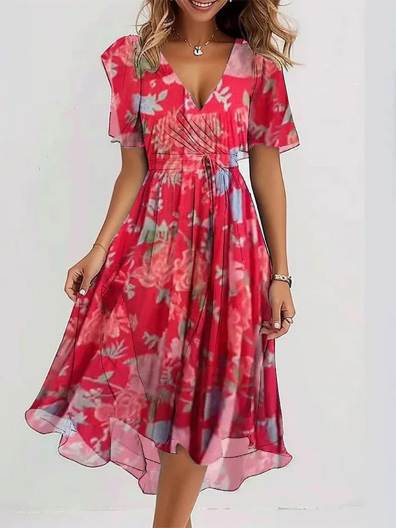 Matilda™ | Robe d'été avec cache-ventre