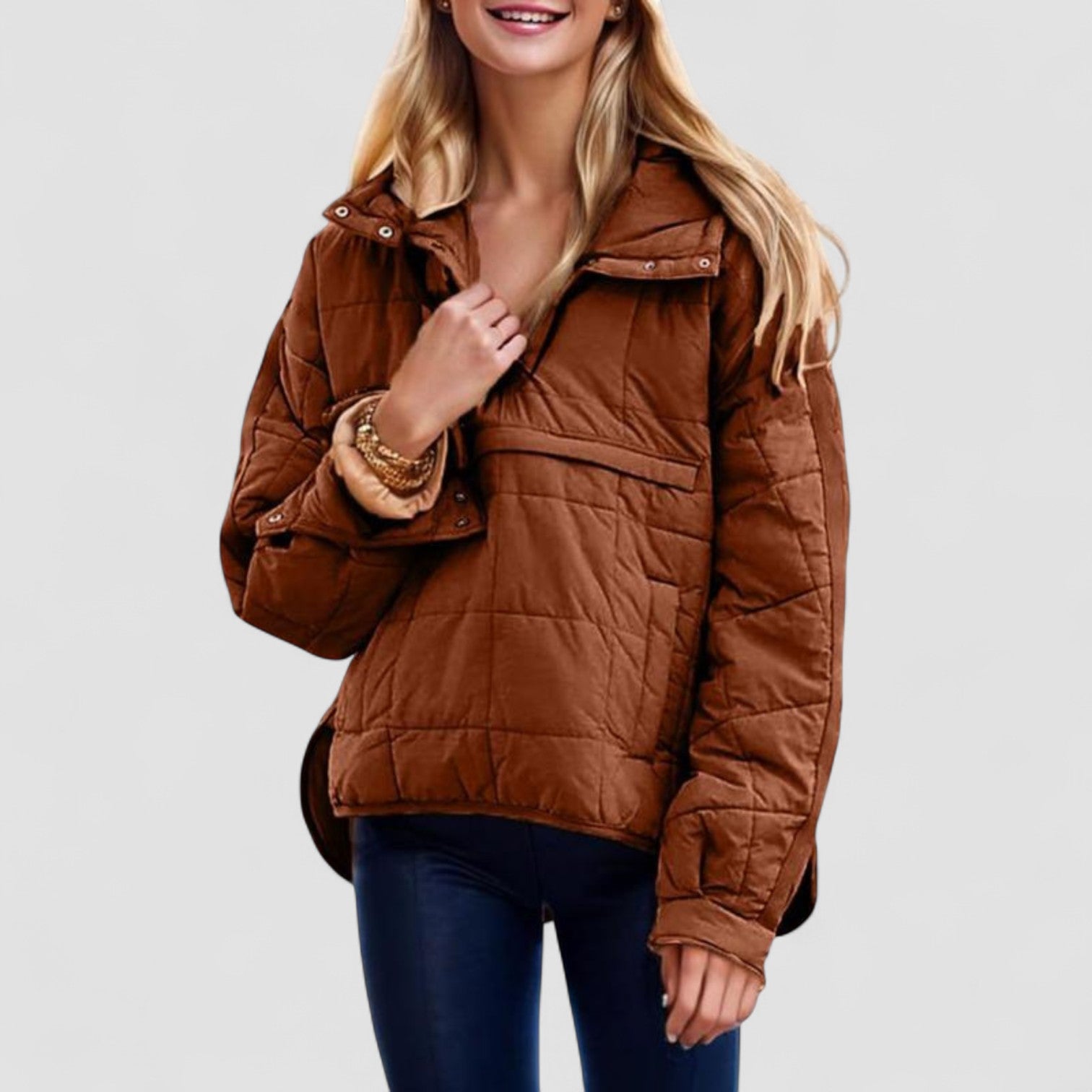 Farrell™ – Oversized Hooded Pullover Hooded Jacket