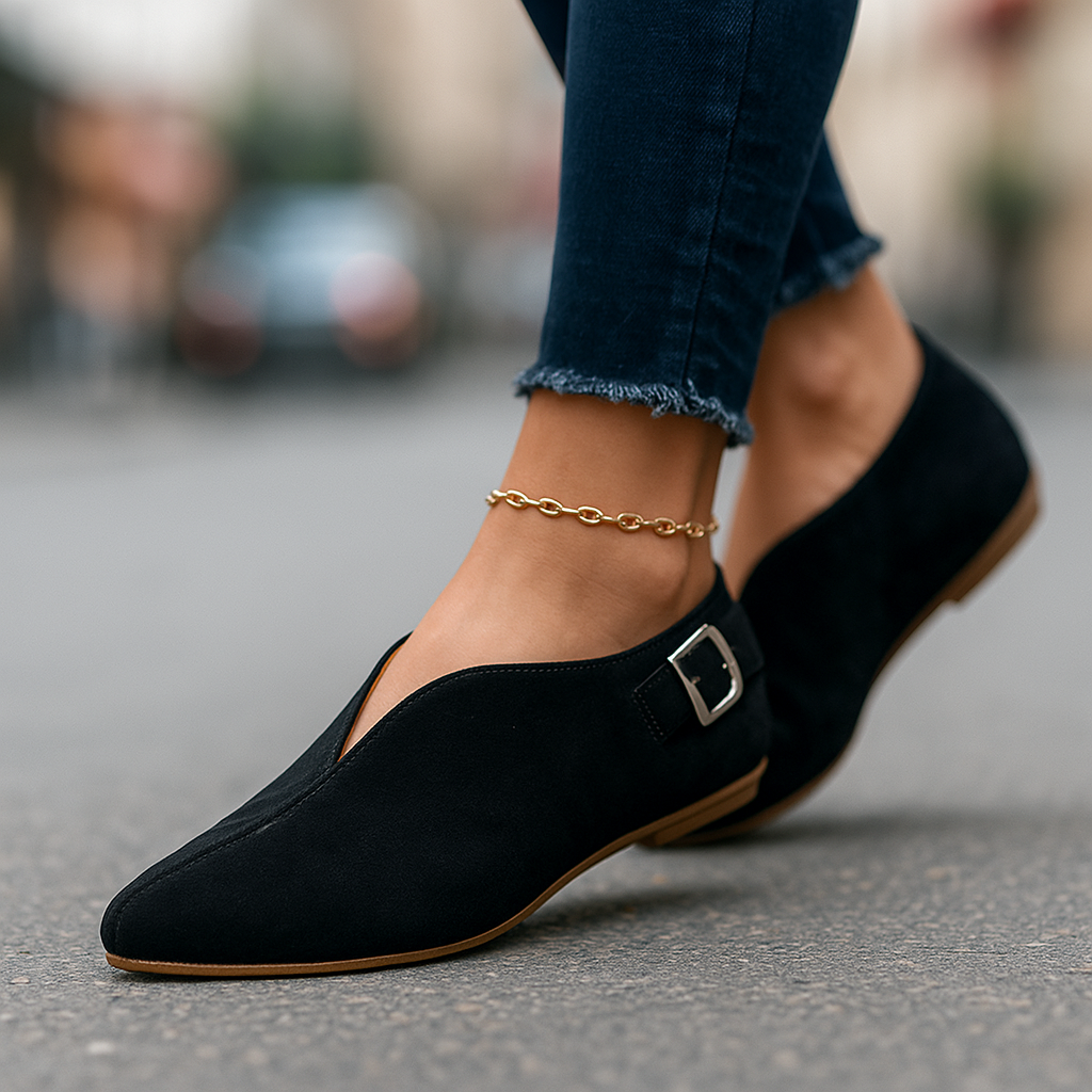 Mireille™ | Buckle Loafers
