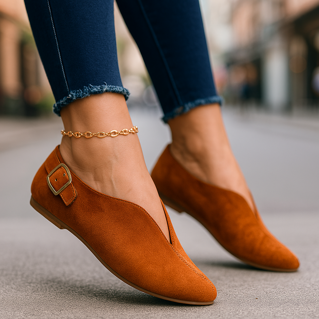 Mireille™ | Buckle Loafers