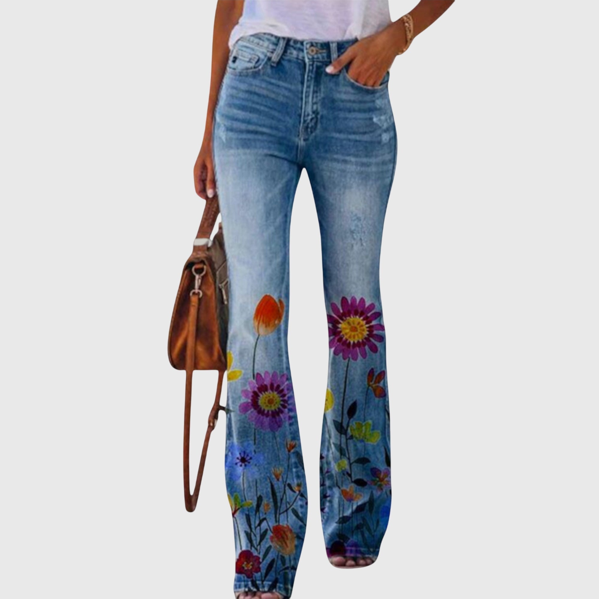 Flora™ | Pants with Flowers