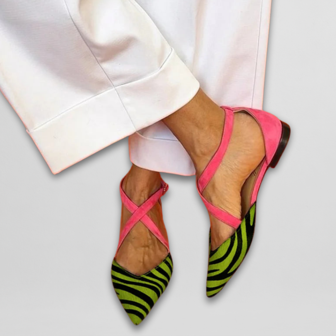 Fenna™ | Strap Detail Ballerinas