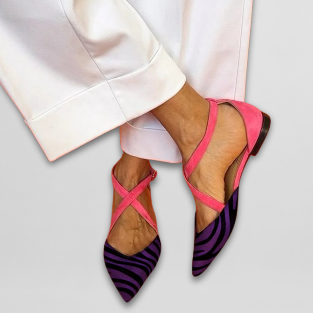 Fenna™ | Strap Detail Ballerinas