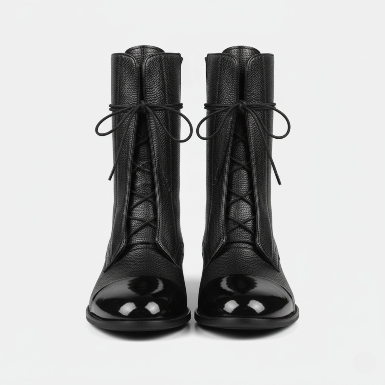 Heritage Leather Lace-Up Boots