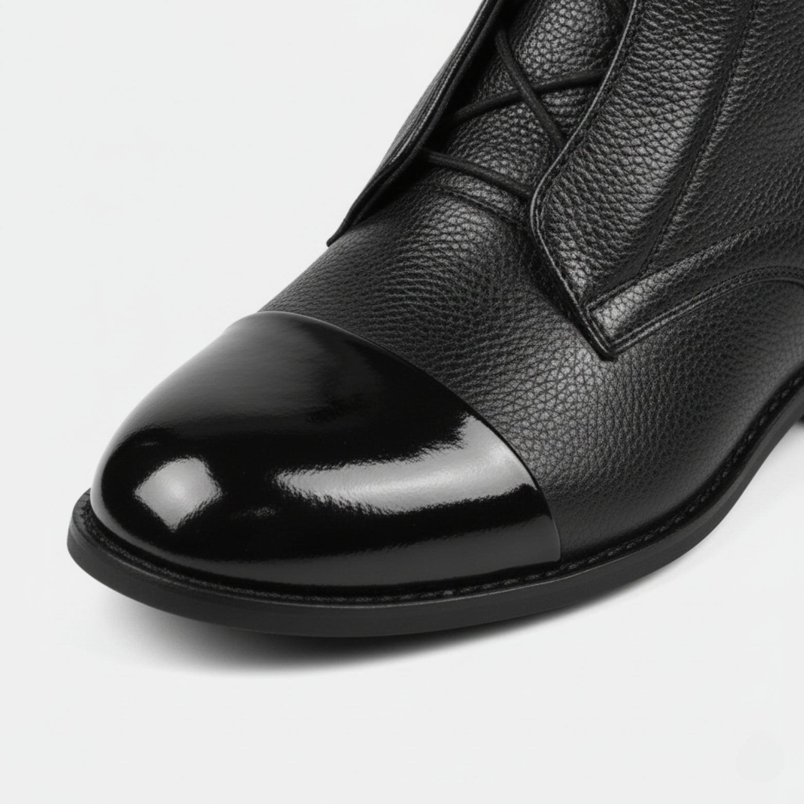 Heritage Leather Lace-Up Boots