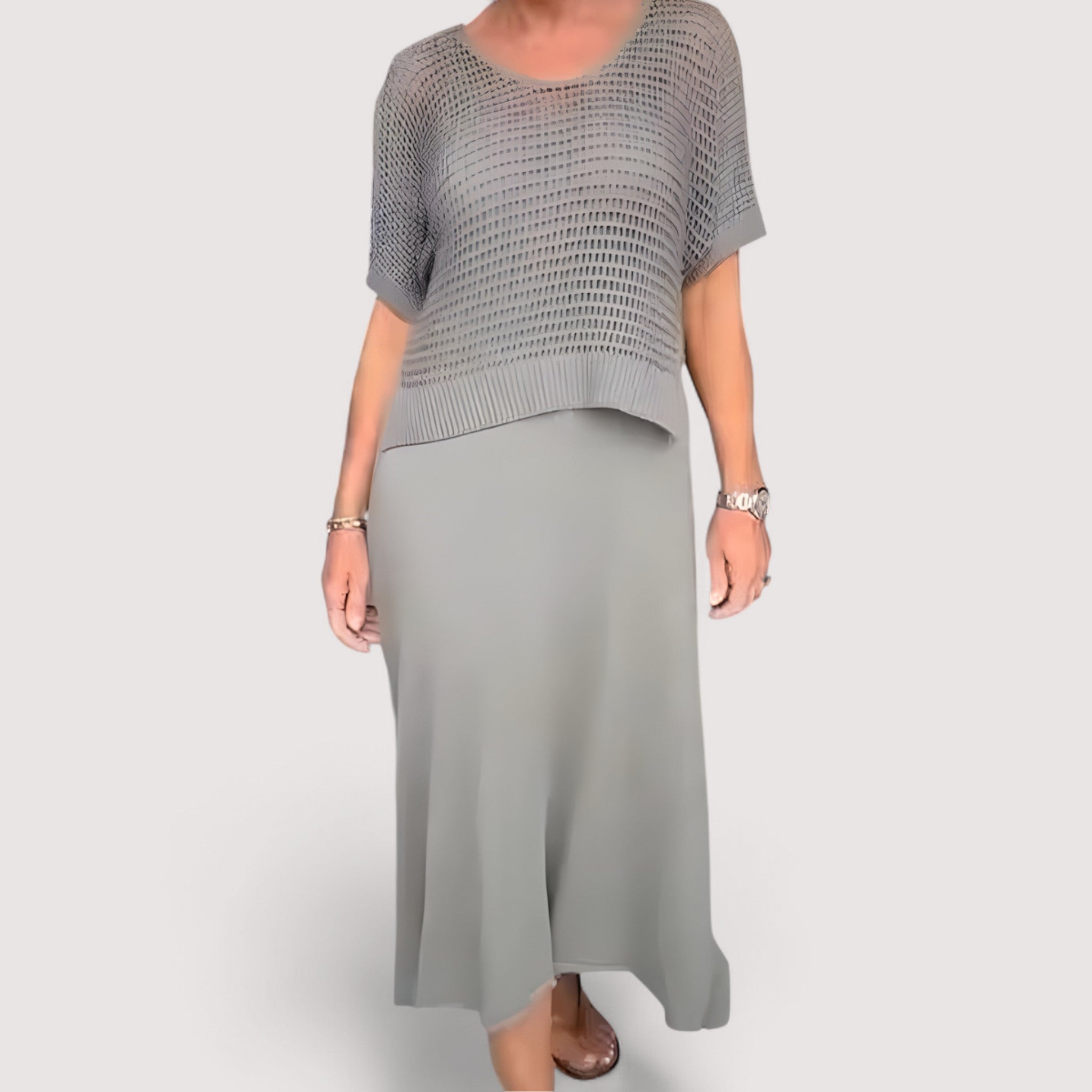 Claudia™ | Knit Top Dress