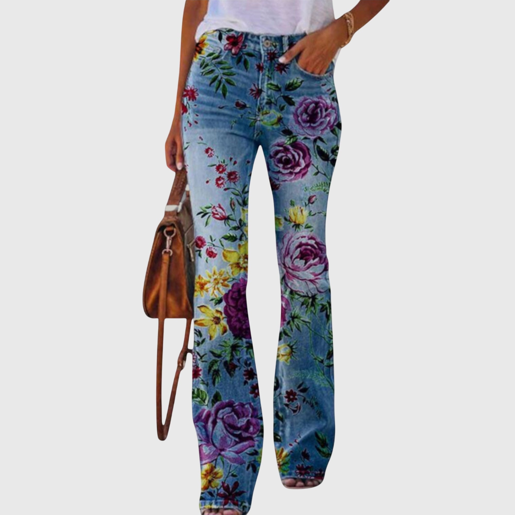 Flora™ | Pants with Flowers