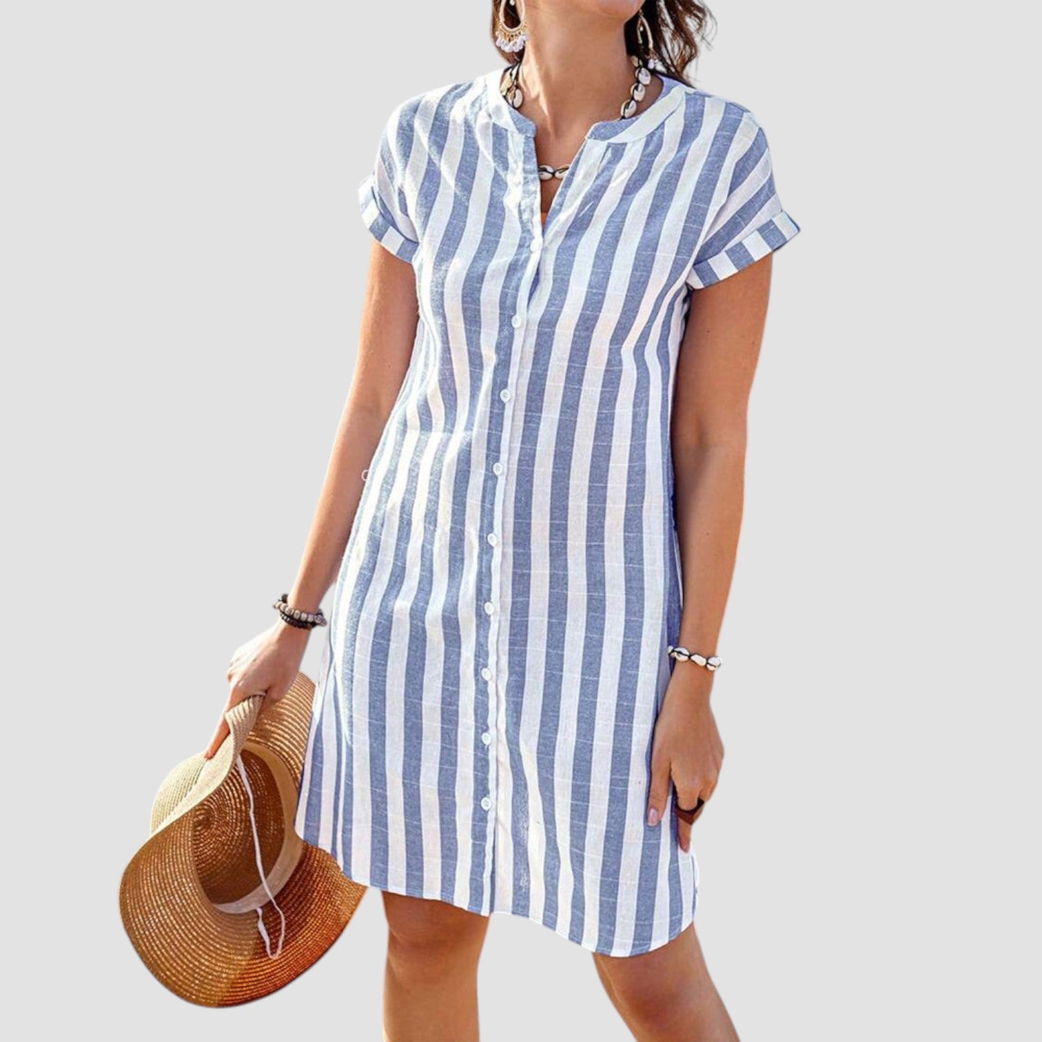 Ione™ | Elegant Shirt Dress