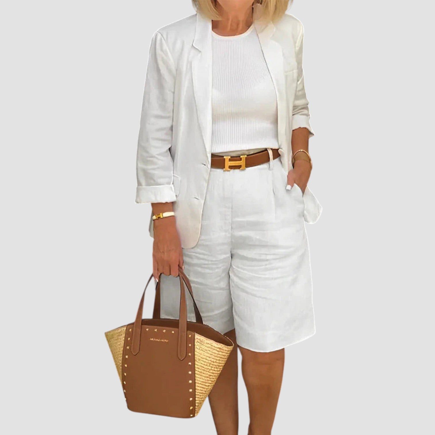 Riley™ | Stylish Two-Piece Suit Set