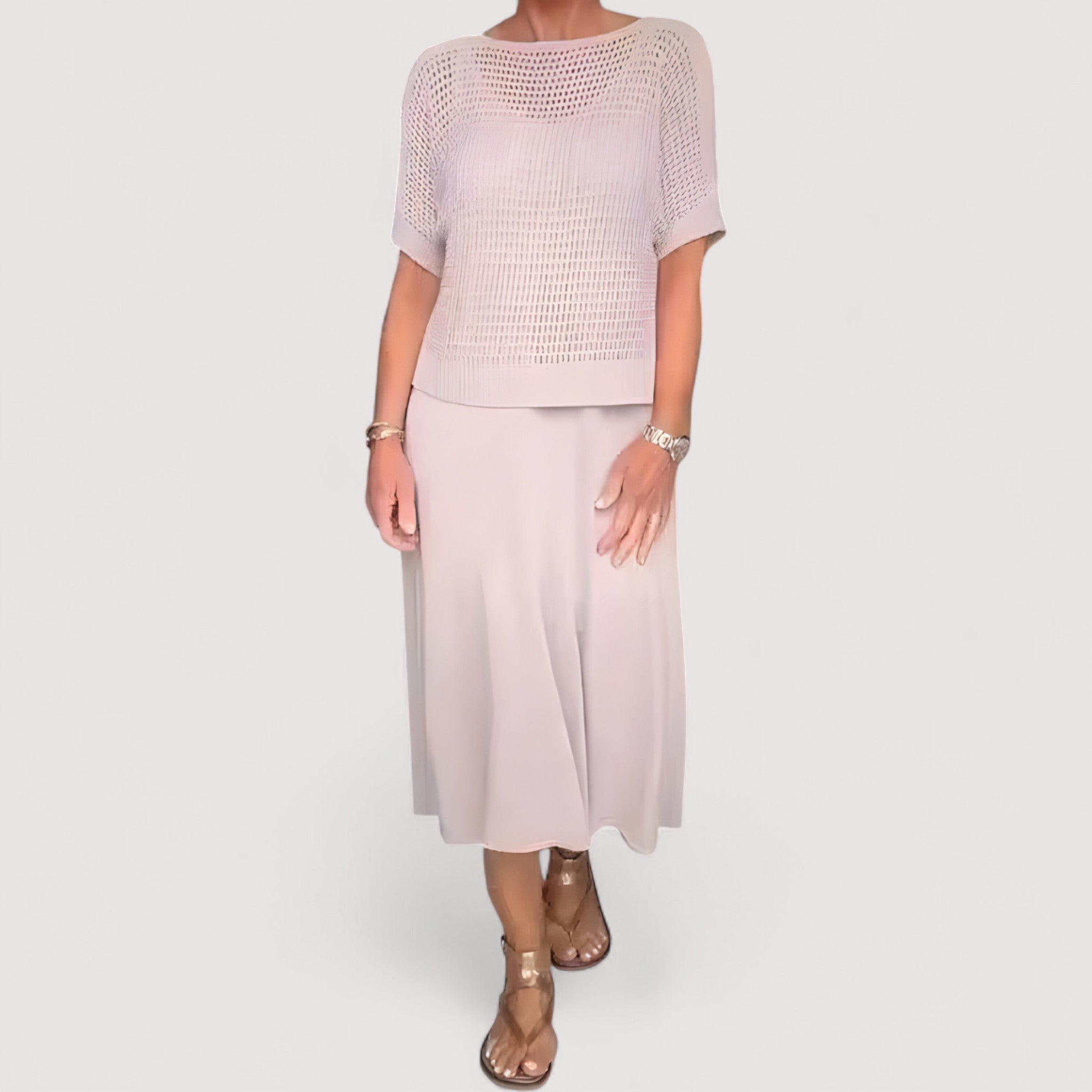 Claudia™ | Knit Top Dress