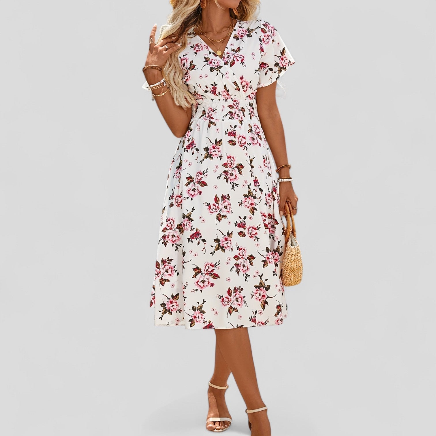 Gretalise™ | Comfortable Summer Midi Dress