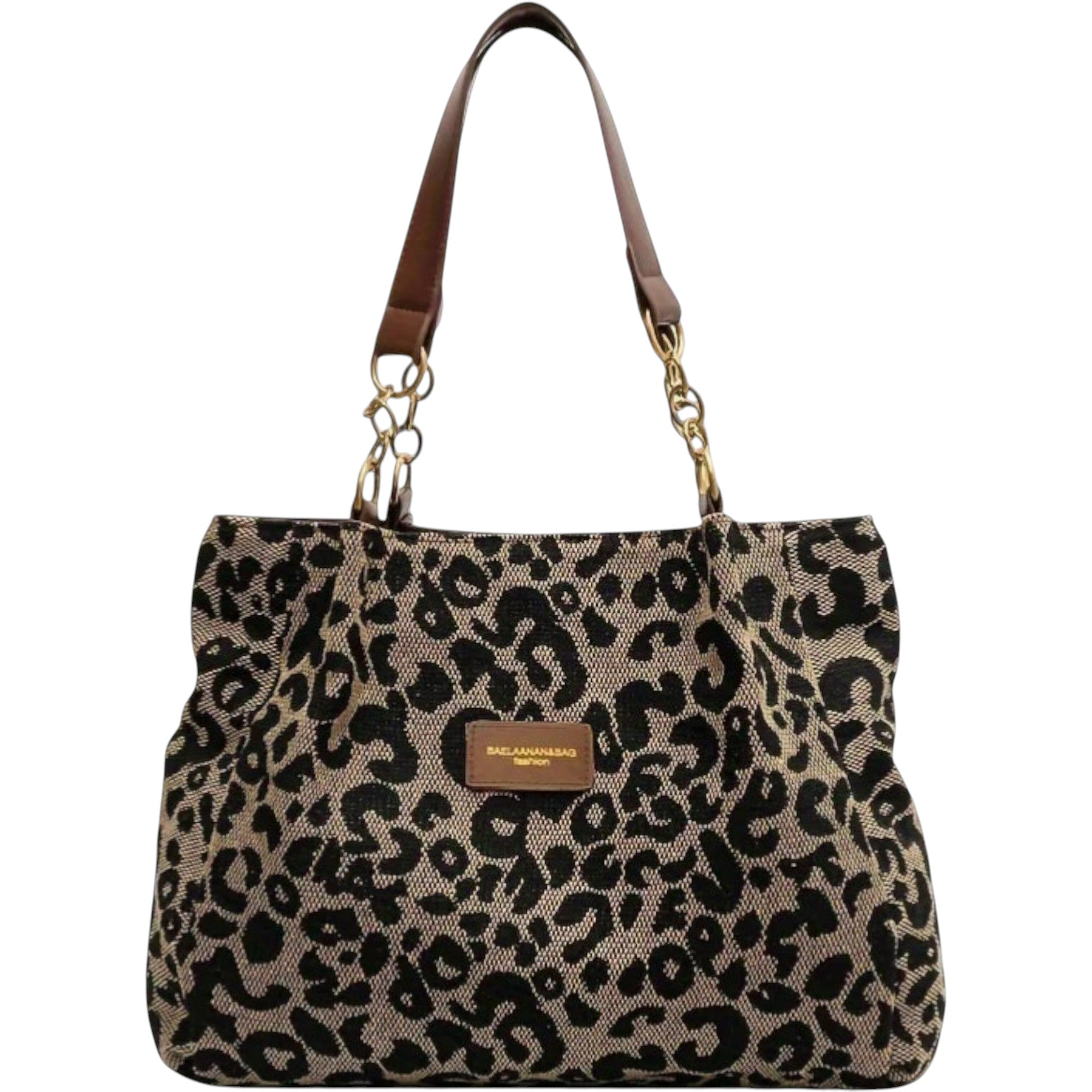 Edith™ | Leopard Canvas Shopping Bag
