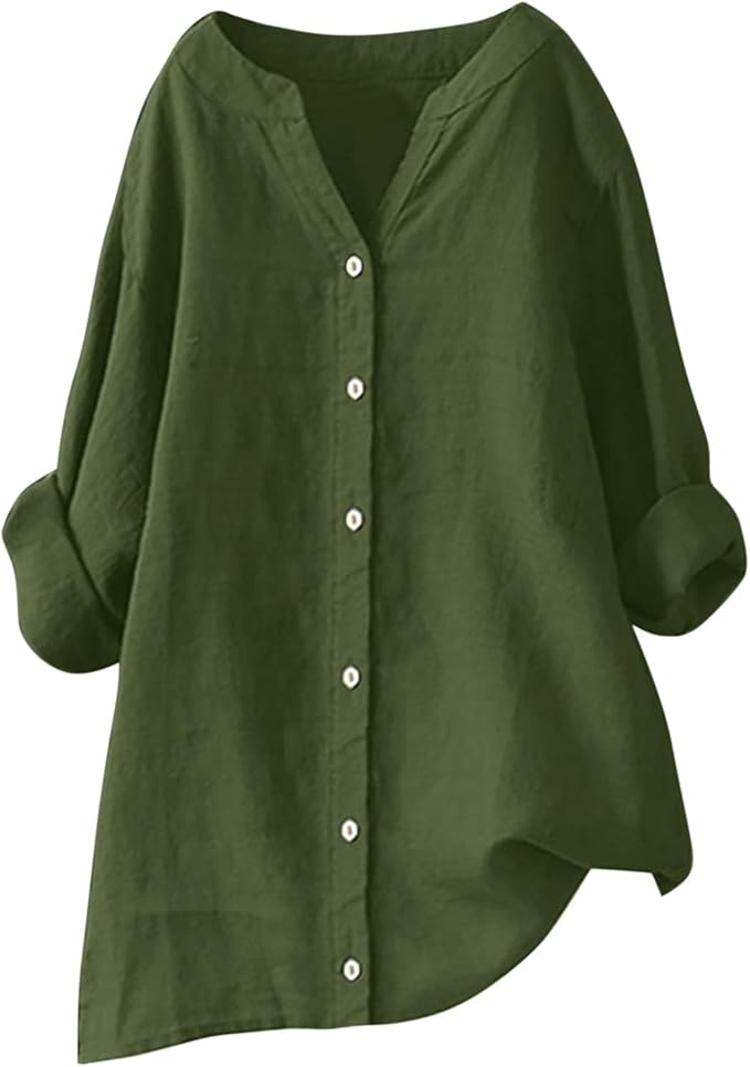 Aava™ | Breezy Summer Linen Shirt