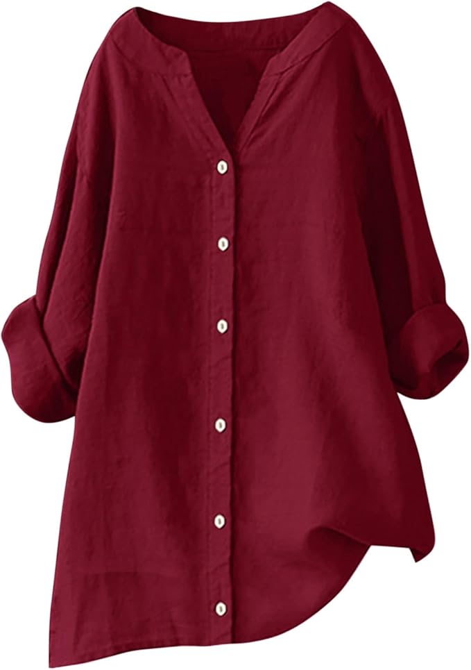 Aava™ | Breezy Summer Linen Shirt