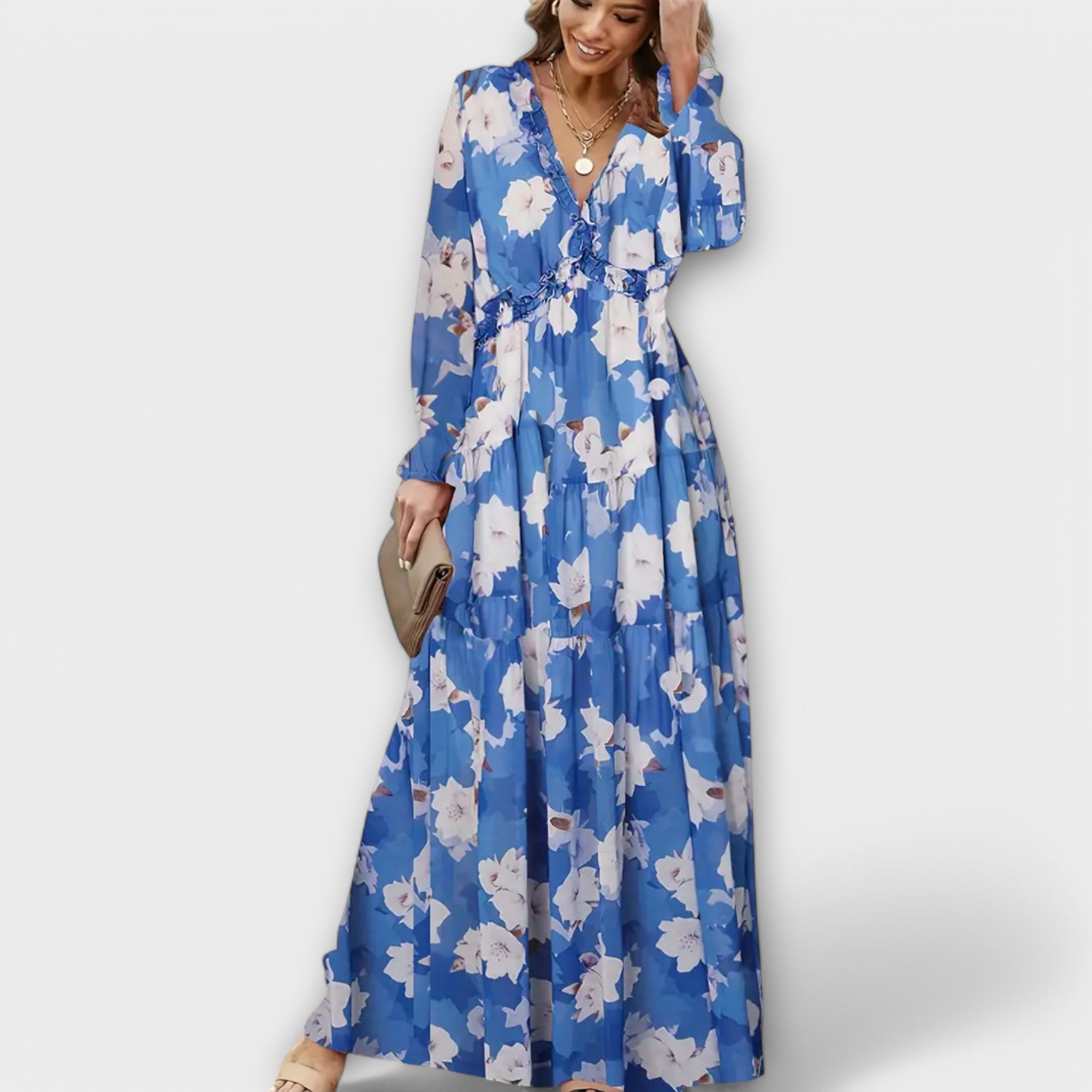 Ynah™ | Robe longue élégante