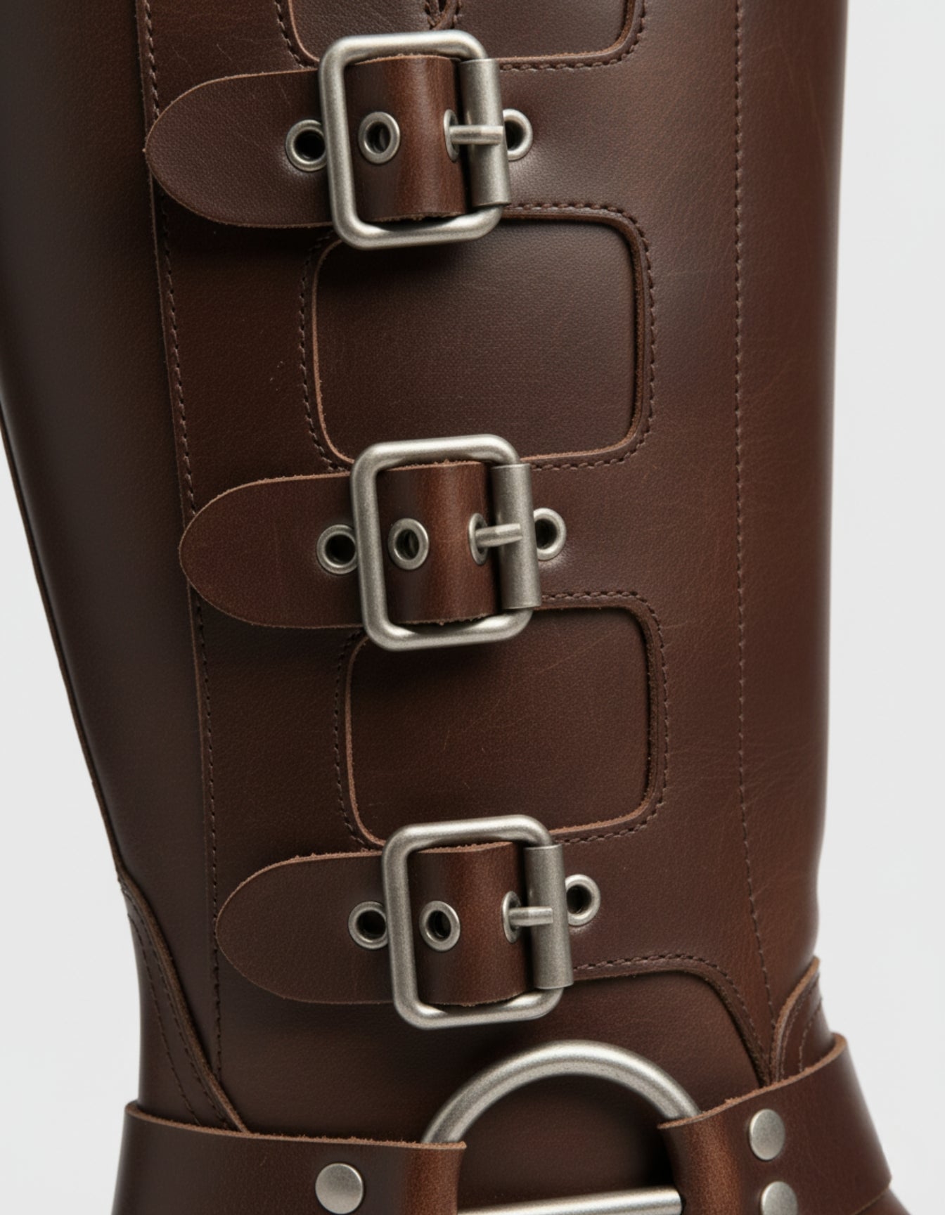 Heritage Leather Buckle Boot